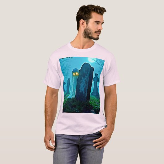 Der Geist des Friedhofs T-Shirt (Vorne ganz)