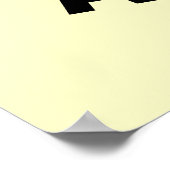 Der Geist des Gehirndiagramms eines Drummers Poster (Ecke)