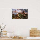 Der Geist des Krieges, 1851 (Öl auf Leinwand) Poster (Küche)