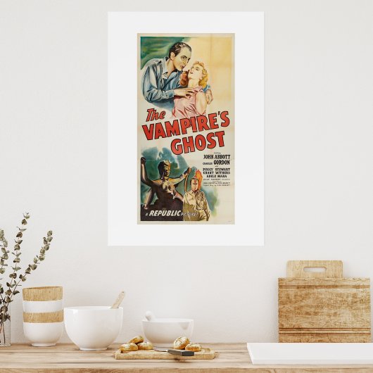 Der Geist des Vampirs Poster (Küche)