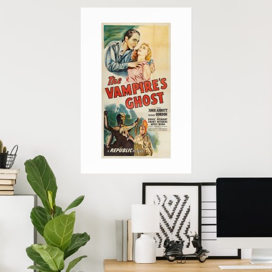 Der Geist des Vampirs Poster (Heimbüro)