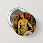 Der Geist des weiblichen Powers Button (Vorne & Hinten)