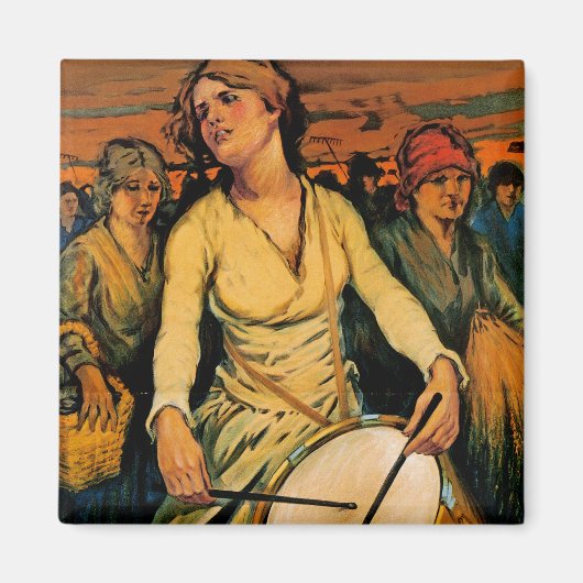 Der Geist des weiblichen Powers Magnet (Vorne)