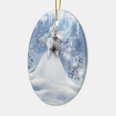 Der Geist des Winters Keramikornament (Links)