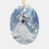 Der Geist des Winters Keramikornament (Hinten)