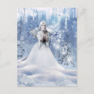 Der Geist des Winters Postkarte