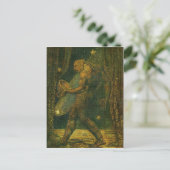 Der Geist einer Flea Postkarte (Stehend Vorderseite)