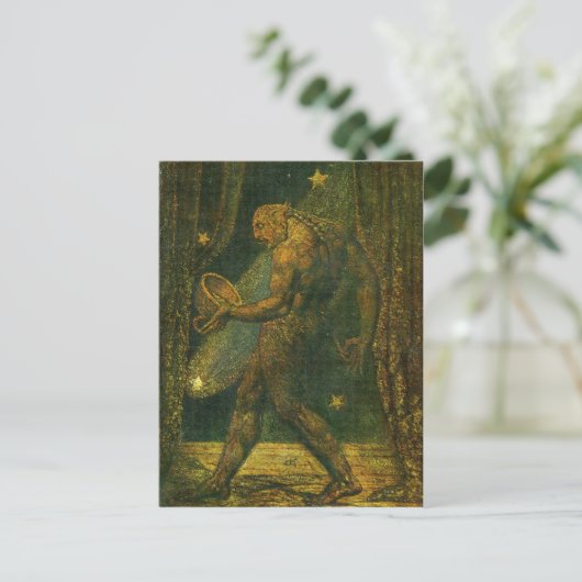 Der Geist einer Flea Postkarte (Stehend Vorderseite)