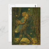Der Geist einer Flea Postkarte (Vorne/Hinten)