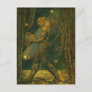 Der Geist einer Flea Postkarte
