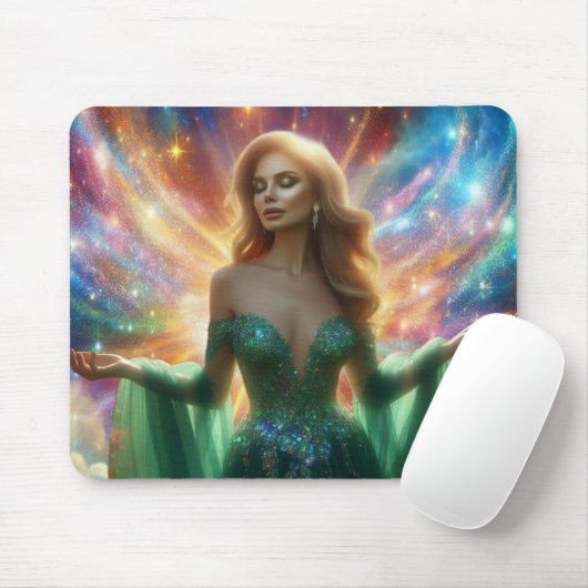 Der Geist einer Frau Laptop Desktop Computer Mousepad (Mit Mouse)