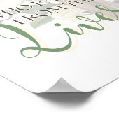 "Der Geist Gottes" Osterposter Poster (Ecke)