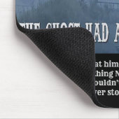 Der Geist hatte eine frühe Prüfung Mousepad (Ecke)