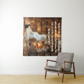 Der Geist im StudienHalloween Wandteppich (Beispiel (Horizontal))