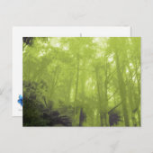 "Der Geist in den Bäumen" Foto Postkarte (Vorne/Hinten)