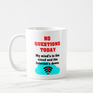 Der Geist in der Cloud Kaffeetasse