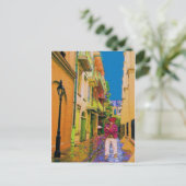 Der Geist in der Piraten-Alley Postkarte (Stehend Vorderseite)