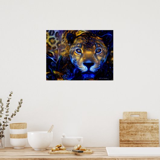 Der Geist Jaguars Poster (Küche)