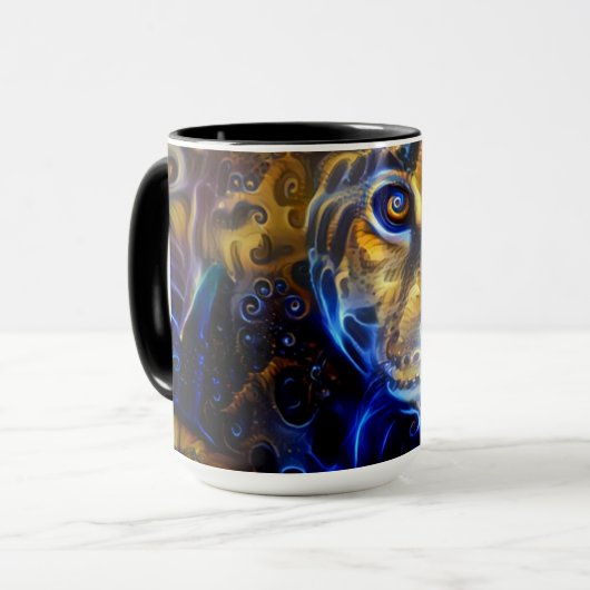 Der Geist Jaguars Tasse (Vorderseite Links)