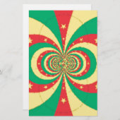 Der Geist Kameruns: Unzählige Löwen Briefpapier (Vorne/Hinten)