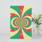 Der Geist Kameruns: Unzählige Löwen Briefpapier (Stehend Vorderseite)