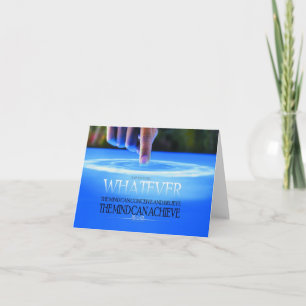 Der Geist kann Motivierend Karte erkennen