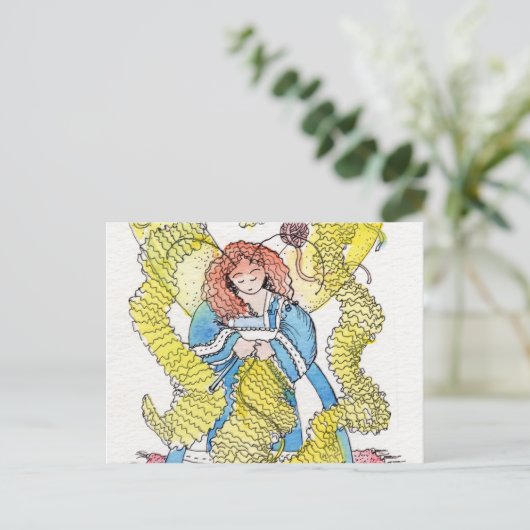 Der Geist Postkarte (Stehend Vorderseite)