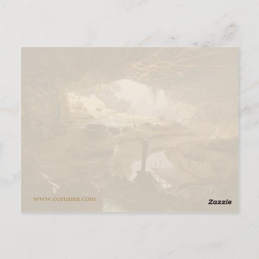 Der Geist Postkarte (Rückseite)