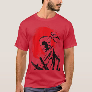 Der Geist Samurai Krieger Anime Manga Bushido (4) T-Shirt