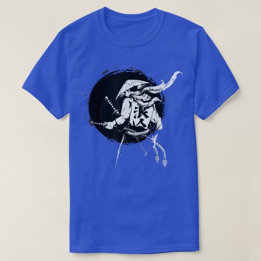 Der Geist Samurai Krieger Anime Manga Bushido (6) T-Shirt (Design vorne)
