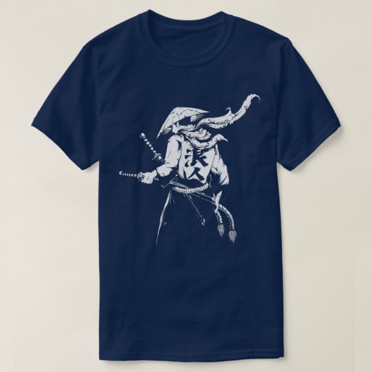 Der Geist Samurai Krieger Anime Manga Bushido (9) T-Shirt (Design vorne)