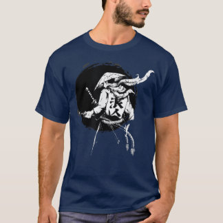 Der Geist Samurai Krieger Anime Manga Bushido  T-Shirt