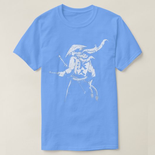 Der Geist Samurai Krieger Anime Manga Bushido T-Shirt (Design vorne)