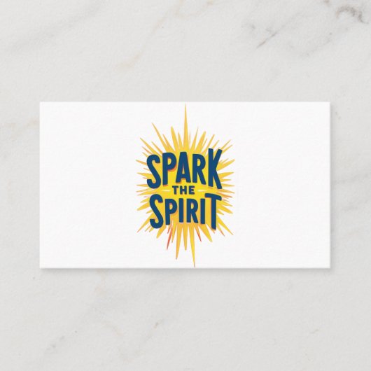 Der Geist verparken" Visitenkarte (Vorderseite)