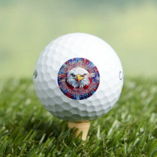 Der Geist von 1776, 2026 Amerikas Roter Adler Feue Golfball