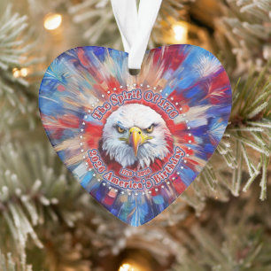 Der Geist von 1776, 2026 Amerikas Roter Adler Feue Ornament