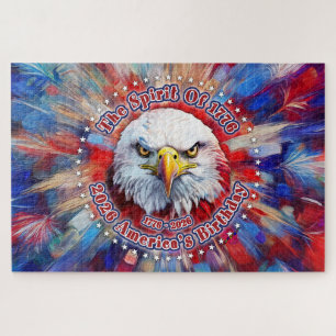 Der Geist von 1776, 2026 Amerikas Roter Adler Feue Puzzle