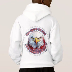 Der Geist von 1776, 2026 Amerikas Roter Adler Hoodie