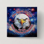 Der Geist von 1776, 2026 Brown Eagle Feuerwerk M Button (Vorderseite)