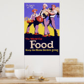 Der Geist von '18 ~ Vintager Weltkrieg 1. Poster (Küche)