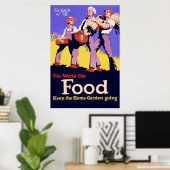 Der Geist von '18 ~ Vintager Weltkrieg 1. Poster (Heimbüro)