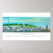 Der Geist von '21 - Impfort, Albany CA Poster (Vorne)