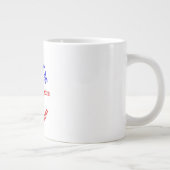 DER GEIST VON 26 - SEMIQUINCENTENNIAL Jumbo-Tasse (Rechts)