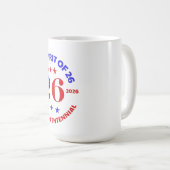 DER GEIST VON 26 - SEMIQUINCENTENNIAL KAFFEETASSE (VorderseiteRechts)