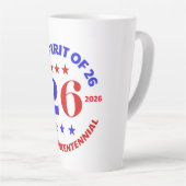 DER GEIST VON 26 - SEMIQUINCENTENNIAL MILCHTASSE (Rechte Ecke)