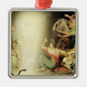 Der Geist von Clytemnestra die Furien, 17 weckend Silbernes Ornament