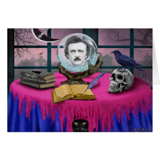 DER GEIST VON EDGAR ALLEN POE (Vorderseite (Horizontal))