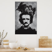 Der Geist von Edgar Allen Poe Poster (Küche)