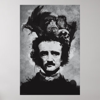 Der Geist von Edgar Allen Poe Poster