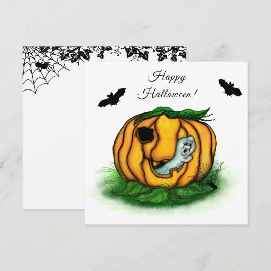 Der Geist von Halloween , Bat , Geist und Spider (Vorne/Hinten)